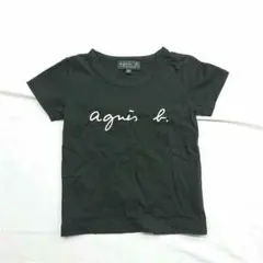 アニエスベー XS ロゴTシャツ ブラック系 キッズのサムネイル