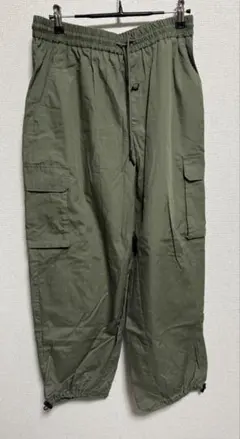 GU カーゴパンツ オリーブ カーキ XL