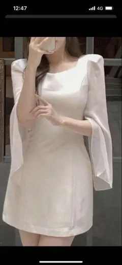ミニワンピース　キャバ　夜服　デート　清楚 ラウンジ