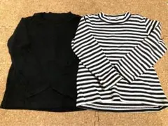 UNIQLO ユニクロ　キッズ　ベビー　トップス　110 2枚セット　長袖