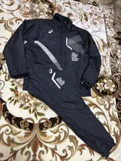 【アシックス】 LIMOウォーマージャケット＆パンツ 上下セット①厚手