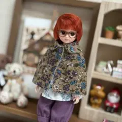 マントのコーディネート② リカちゃん服／ブライスアウトフィット