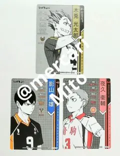 木兎 影山 夜久 ハイキュー きゃらくたぶる カード グミ vol.4