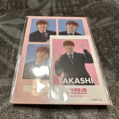 超特急 ハピちゃんくじ E賞 タカシ ステッカーセット