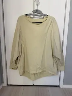 アメリカンホリック　イエロー　ドルマンスリーブ　カットソー