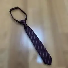 新品☆コムサイズム　エンジ　ウィンドペン柄ネクタイL