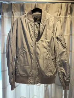 ALPHA MA-1 フライトジャケット X-LARGE ライトグレー