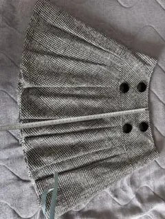 チェック柄 プリーツミニスカート