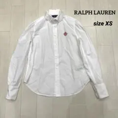 RALPH LAUREN ラルフローレン ボタンダウン ドレスシャツ 白 XSのサムネイル