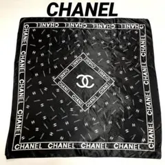 大きいサイズ　CHANEL シャネル　大判スカーフ　インテリアクロス　チャームのサムネイル