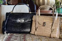 クロコダイルバッグ　2点　お試しおまとめセット