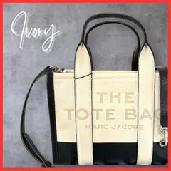 【人気定番】MARCJACOBS マークジェイコブス アイボリー ミニトートのサムネイル