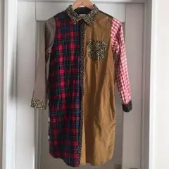 TITICACA チチカカ ＊膝丈シャツ ワンピースのサムネイル