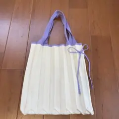 プリーツデザイン ショルダーバッグ