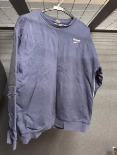 Reebok ネイビー トレーナー XL