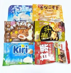 チロルチョコ みるくもち 甘栗むいちゃいました キリ等 ６種セット
