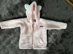 patagonia フリースジャケット 6-12M ピンク