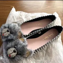 未使用♡フランシュリッペ　わるくちくまパンプス