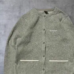 mont-bell モンベル アイボリー ニットカーディガン カーディガン