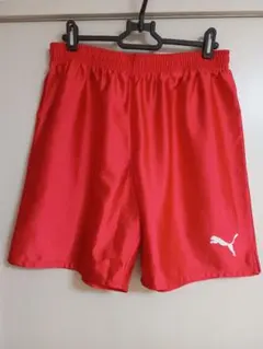PUMA ハーフパンツ赤　Lサイズ