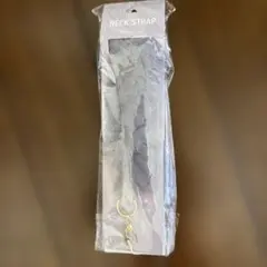 フランフランfrancfranc ネックストラップ　グレーフリル