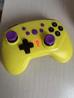 ワイヤレスバトルパッドターボProS イエロー Switch用コントローラー