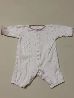 赤ちゃんの城 ロンパース・カバーオール ドット 花柄