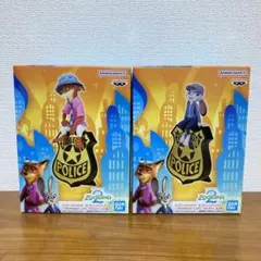 【新品未開封】ズートピア2 ジュディ、ニック　フィギュア2点セット