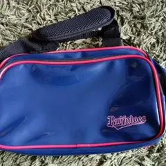 Bujatacos ロゴ入りネイビー バッグ