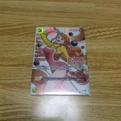 値下げ！】ラウンドワン ワンピースカード ナミ プロモーションパック