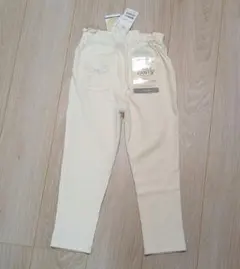 プティマイン　リボン刺繍ロングパンツ