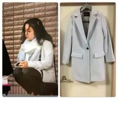 JUSGLITTY 【石原さとみさん ドラマ着用】チェスターコート