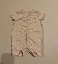 baby gap ベージュロンパース 6-12ヶ月