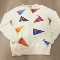 LACOSTE ラコステ フラッグ柄 ニット セーター サイズ3 S