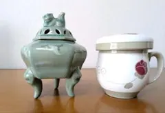 韓国青磁陶器　茶釜 2025年最新】韓国青磁の人気アイテム - メルカリ