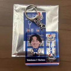 マリノス2025 シークレットプラモデル風キーホルダー 14 植中朝日