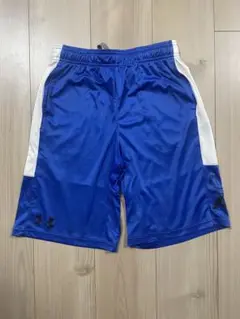 アンダーアーマー　バスケットボールパンツ 青　M