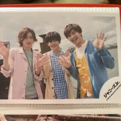 なにわ男子 道枝駿佑 長尾謙杜 藤原丈一郎 公式写真