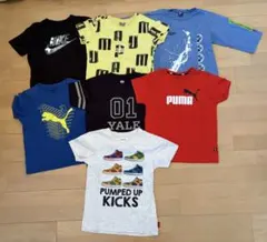 男の子　130 Tシャツセット 7枚組　プーマ　ナイキ　他