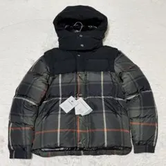 未使用品　近年モデル　ウールリッチ　ダウンジャケット　チェック