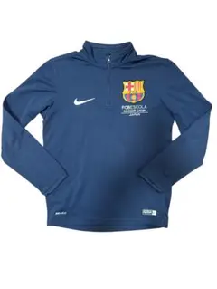 NIKE ナイキ FC Barcelona ハーフジップウェア ネイビー