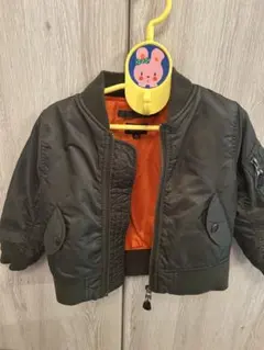 AVIREX MA-1ジャケット 100cm ブラック