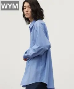 【WYM LIDNM】TENCEL RELAX WIDE SHIRT