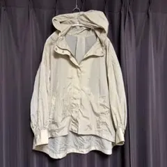 美品　ベージュ　マウンテンパーカー　L