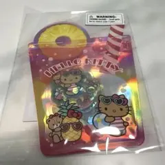 サンリオ　キティ　ハローキティ　日焼けキティ　夏シール