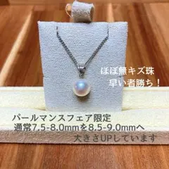 百貨店商品総本店】2557オーロラ花珠級プラチナPTアコヤ真珠8.8