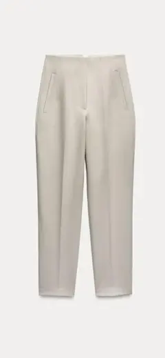 L*y様 ZARAハイウェストパンツ　オフホワイト