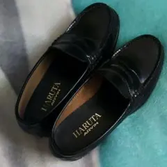 HARUTA ARVIN 黒 ローファー