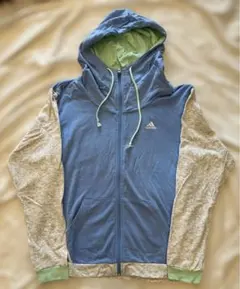 adidas アディダス　パーカー　スウェット　カラフル　レディースLサイズ