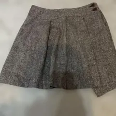 巻きスカート　ミニスカート